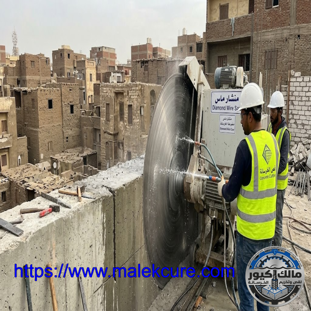 قص الخرسانة المسلحة بمنشار الماس بالسعودية | مالك كيور 966564662470